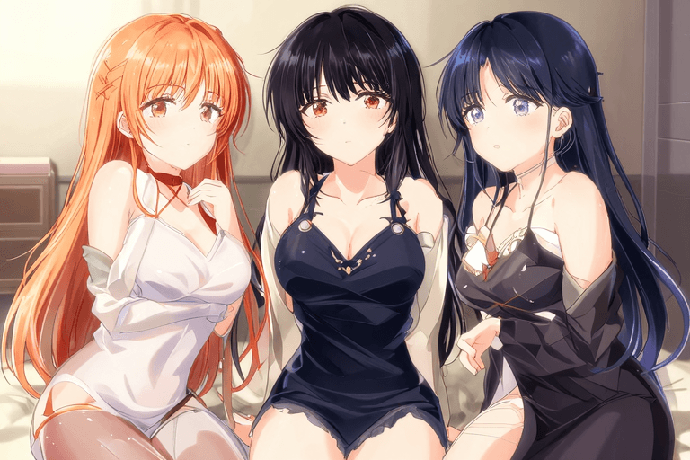 3Pで芽生えた性癖!彼が他の女とセックスすると嫉妬心で興奮しちゃう!