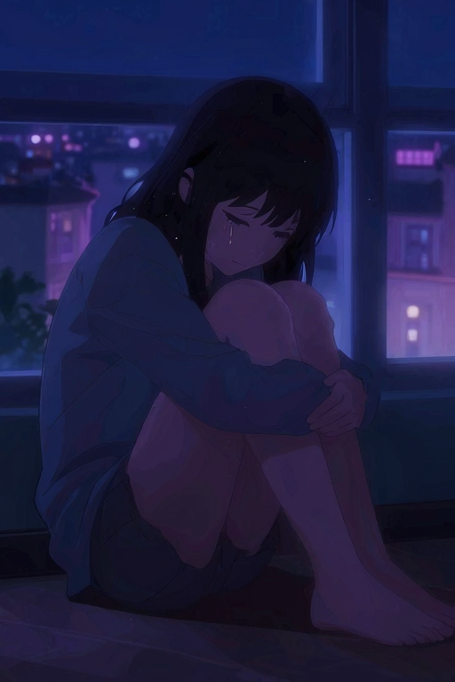 プレイ後の一人の夜、サブドロップの感覚イメージ