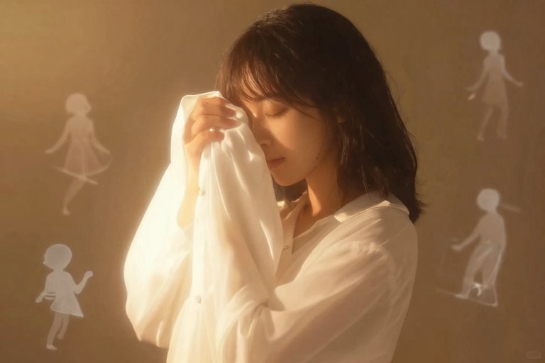 過去の記憶が蘇るイメージ